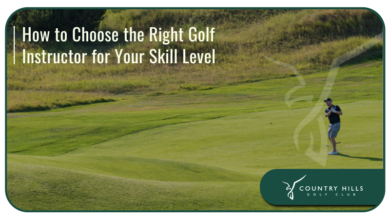 How to Choose the Right Golf Instructor for Your Skill Level