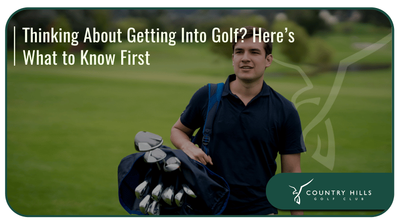 Thinking About Getting Into Golf? Here’s What to Know First