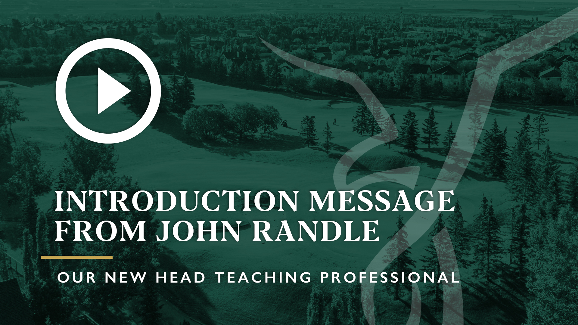  Introduction Message From John Randle