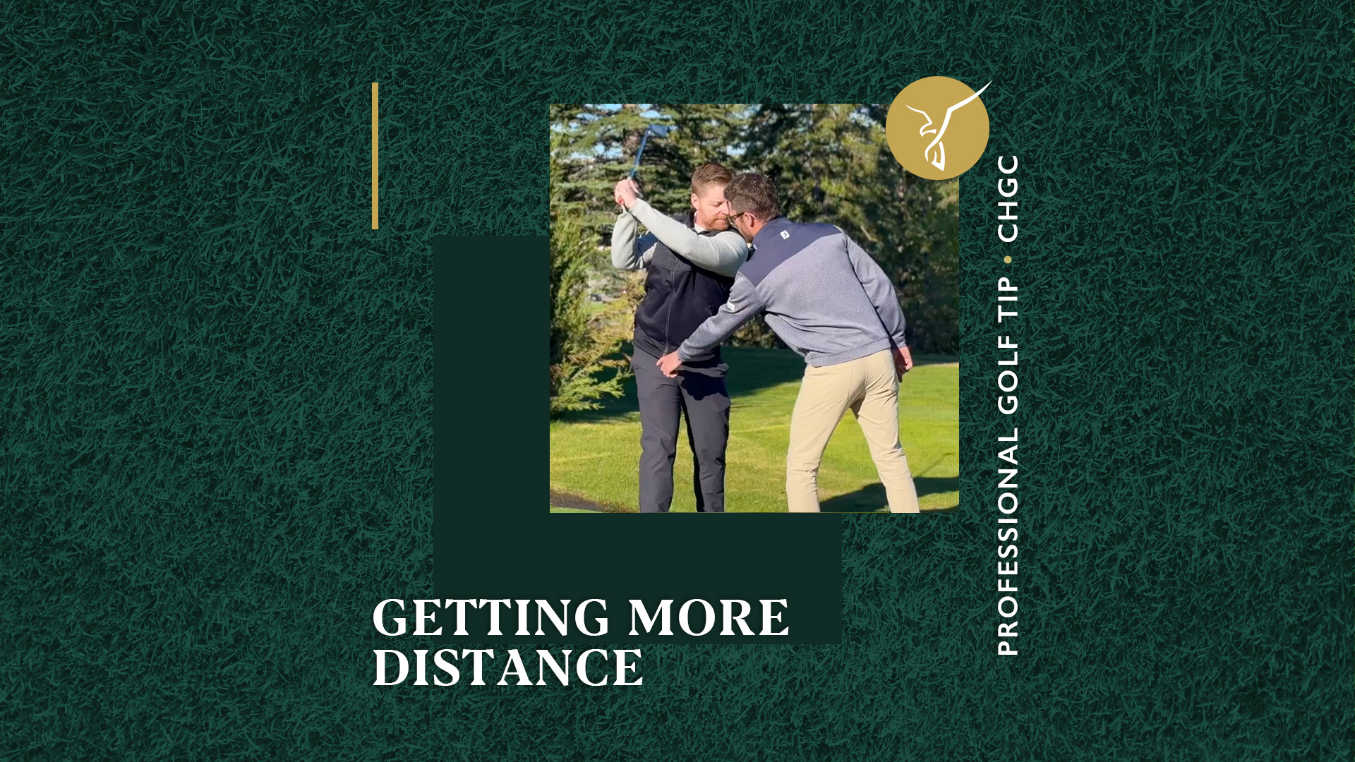Getting More Distance