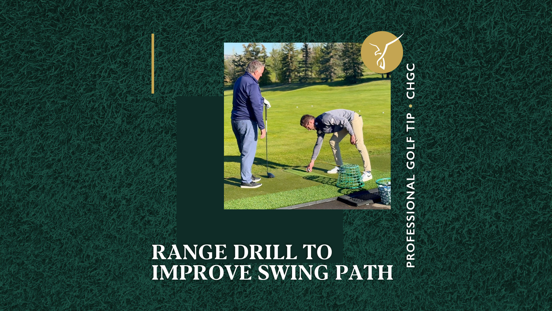 Range Drill to Improve Swing Path